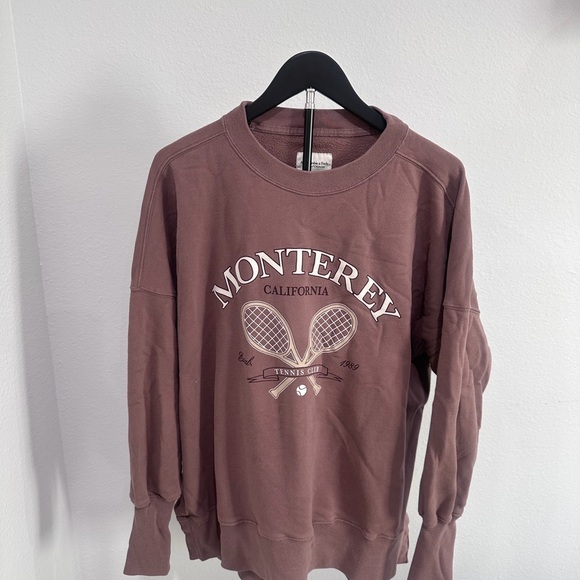 Abercrombie & Fitch Tops - Abercrombie & Fitch Soft A&F Collection Sweatshirt - Mauve